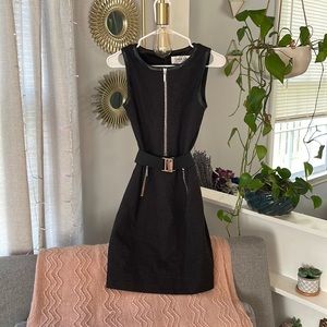 Black Sleeveless Patrizia Luca Milano Dress 0